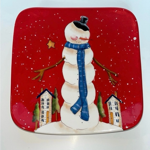 Certified International Other - Certified International Janet Wecker-Frisch Snowman Plate